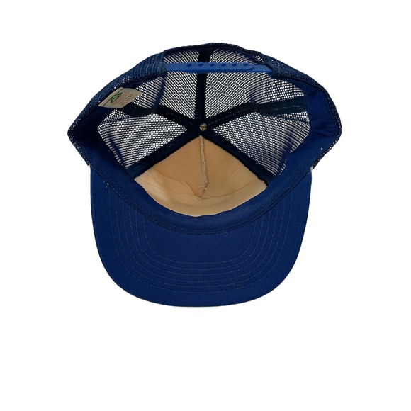 Vintage 80s 90s Diesel Cat Power Caterpillar Trucker Mesh Snapback Cap VTG - Picture 7 of 8